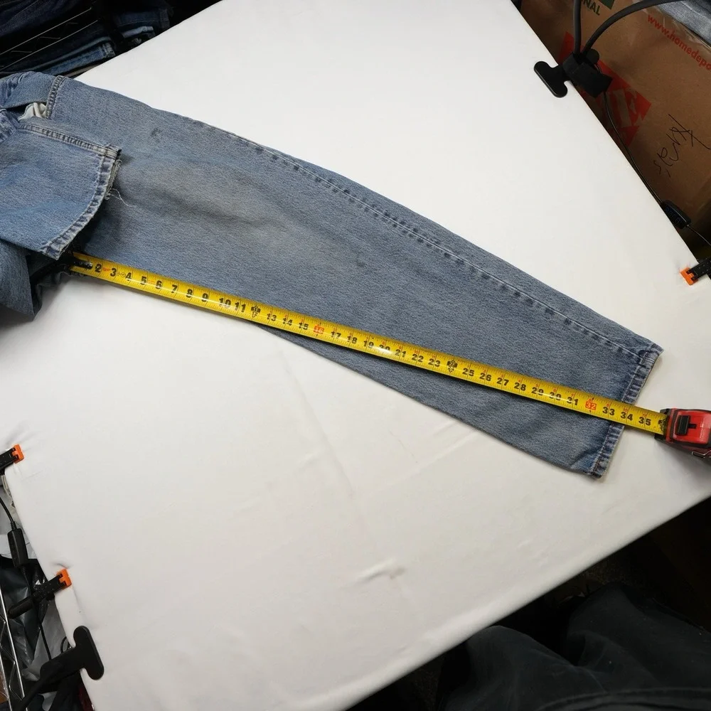 Levi's 550‎ Men's Relaxed Fit Jeans (fits 36x34) Blue Medium Wash Denim Casual